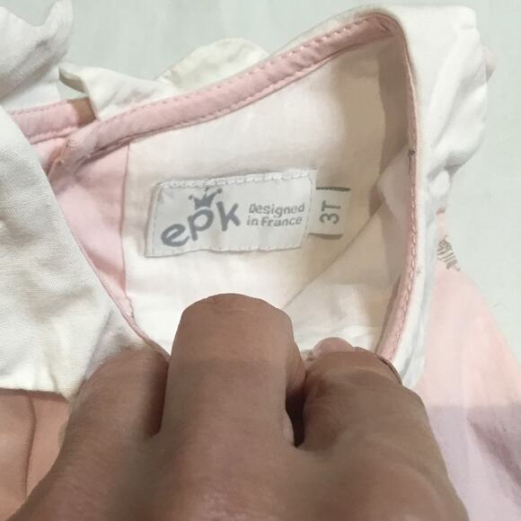 Epk designed in France little pink dress - Picture 2 of 4